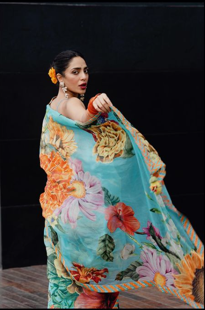 Stunning Floral Sarees That Prettify you for Every Occasion India Wedding Saree