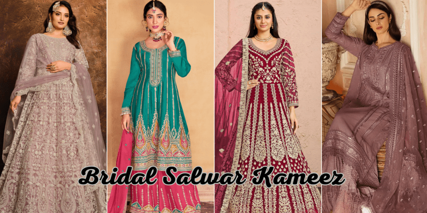 Celebrity-styled Bridal Salwar suits in 2024