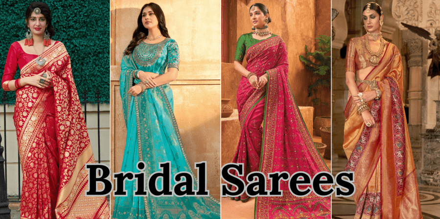 5 Best Bridal Sarees: Charming Look For Your Reception Day